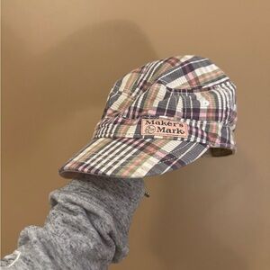 Kids Plaid Cap - Multicolor